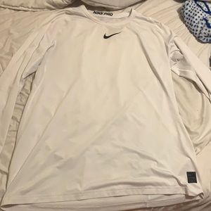 Extra large white Nike pro long sleeve